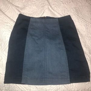 Free People Denim Skirt